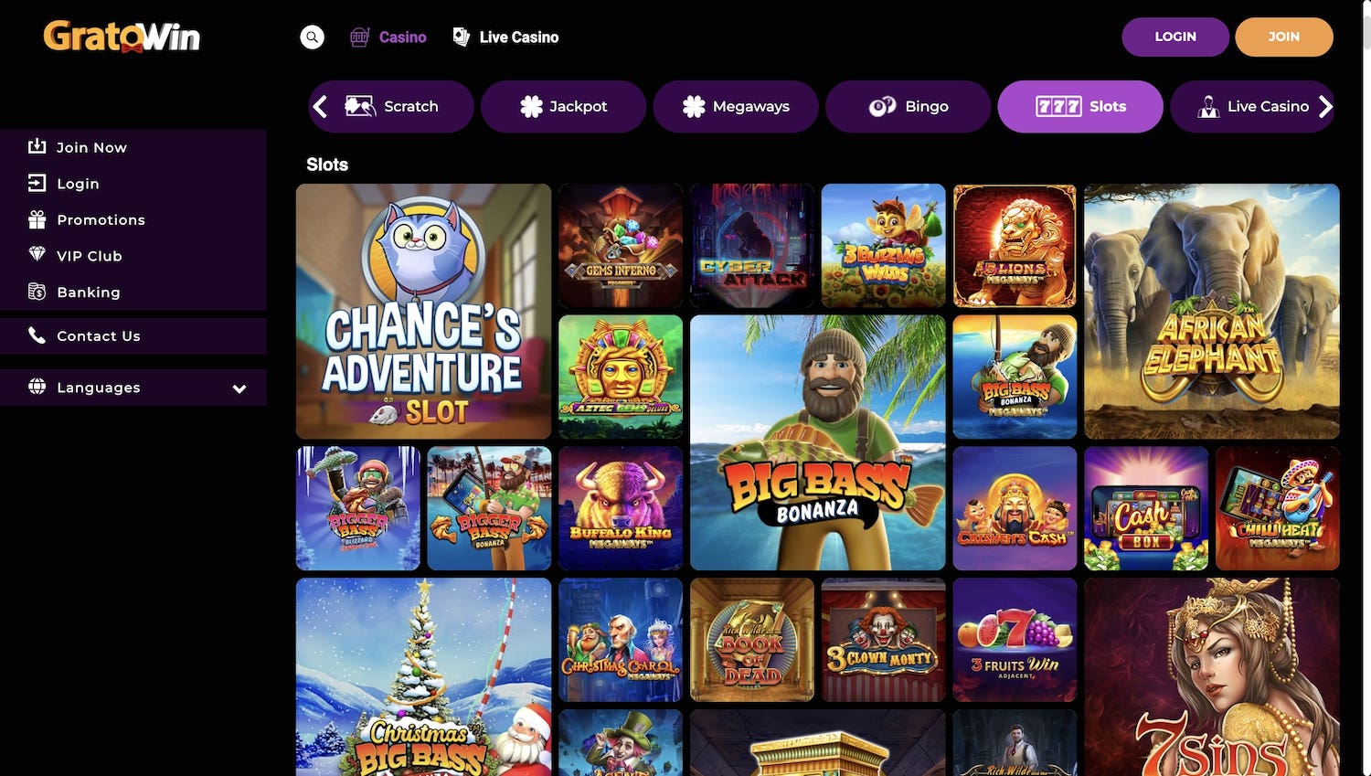 GratoWin Casino