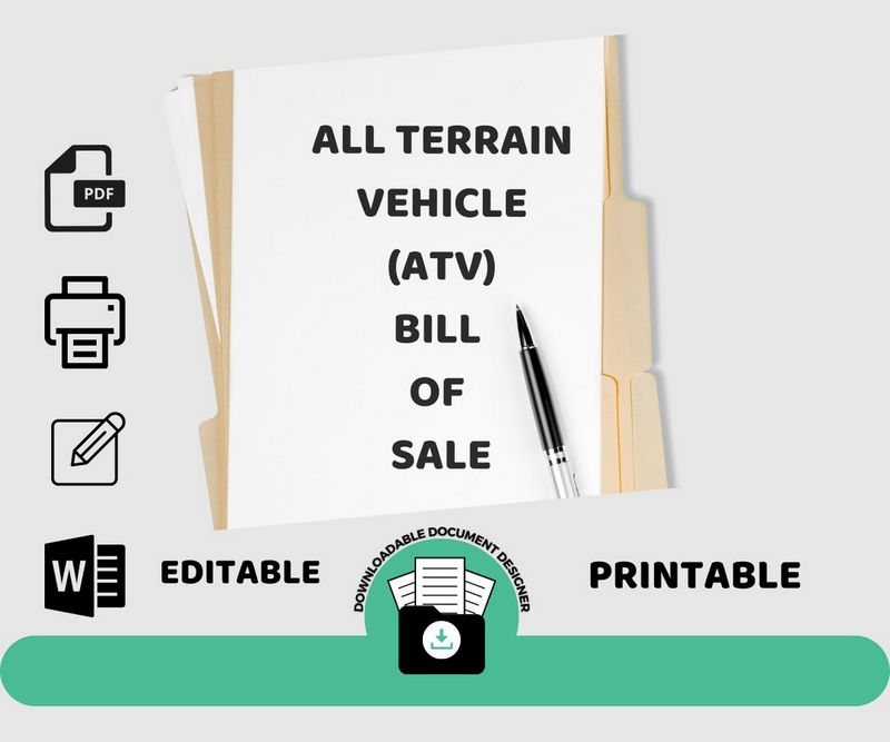 Bike Proof Of Purchase Form Design Template